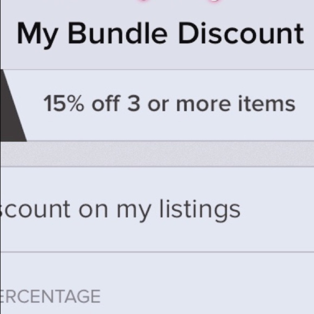 Bundle Discount 15%On 3 Items - image 1